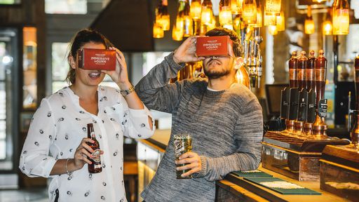 Realidade virtual leva você para experimentar bebidas em locais clássicos
