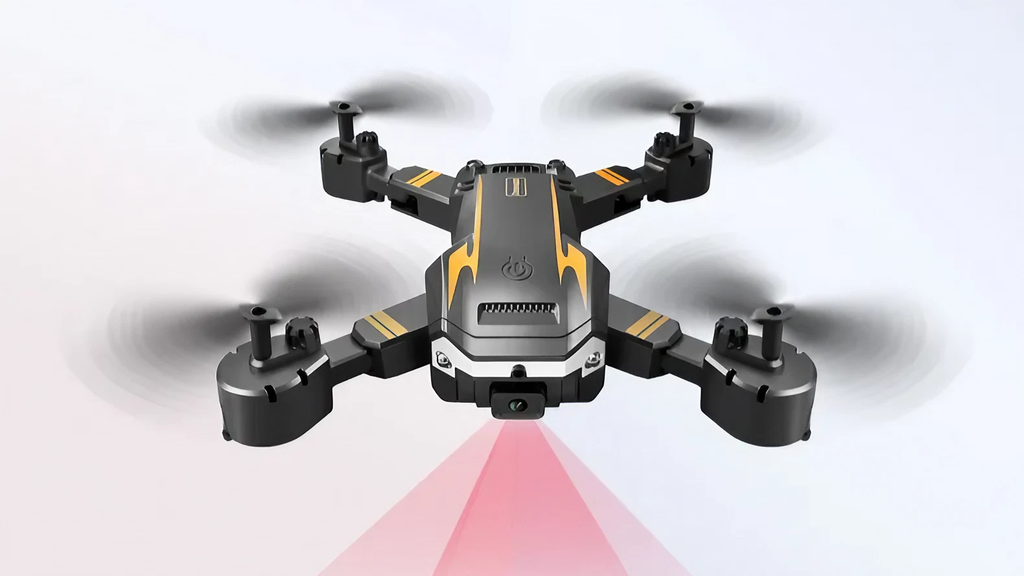 O drone KOHR-G6 se destaca pela capacidade de gravar em 8K com duas câmeras, em ângulos diferentes (Imagem: Reprodução/AliExpress)