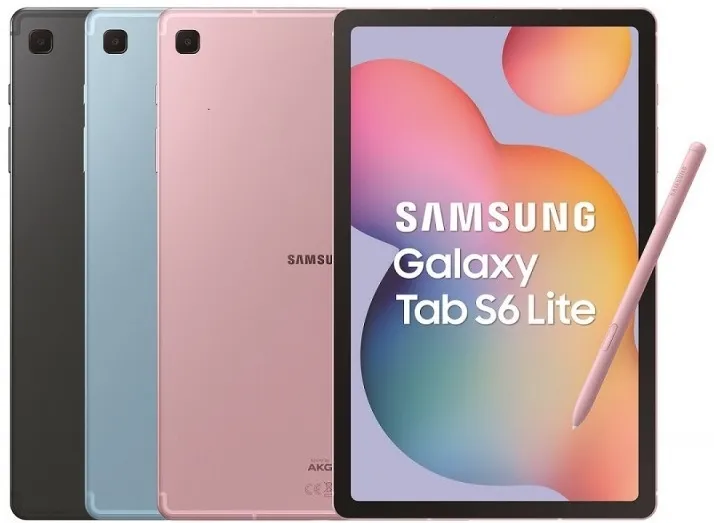 Novo Tab S6 Lite chega ao Brasil com três opções de cor (Imagem: Reprodução/Samsung)
