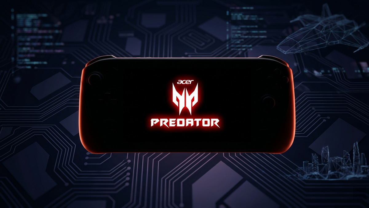 Acer prepara lançamento do console portátil Predator Atlas 8 com nova linha Intel Arc G3