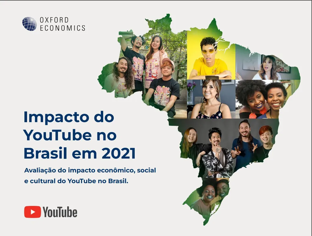 Dados sobre o impacto do YouTube no Brasil são impressionantes (Imagem: Reprodução/YouTube)