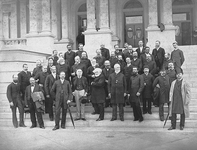 A Conferência Internacional do Meridiano, em 1884, estabeleceu o Greenwich foi definido como o primeiro meridiano (Imagem: Reprodução/Domínio Público)