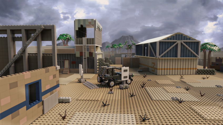 CoD Lego Firing Range