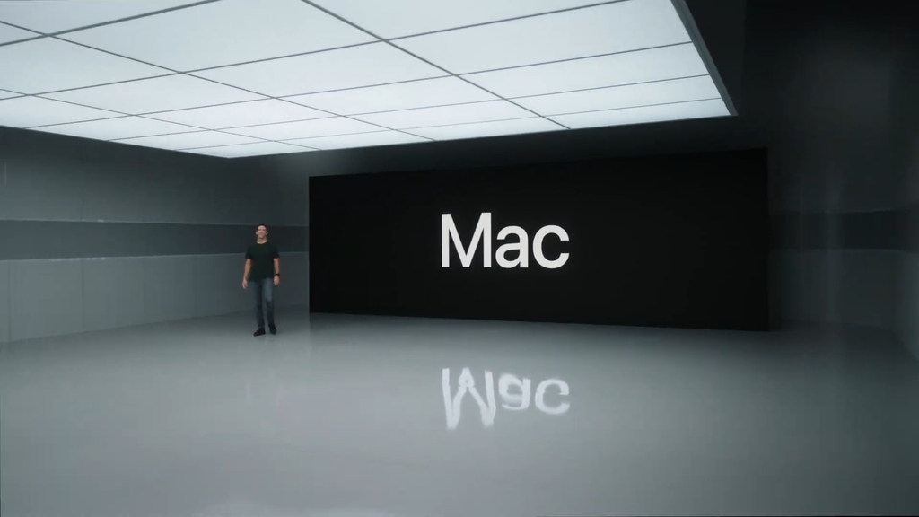 "Let's talk about Mac" (Imagem: Reprodução/Apple)