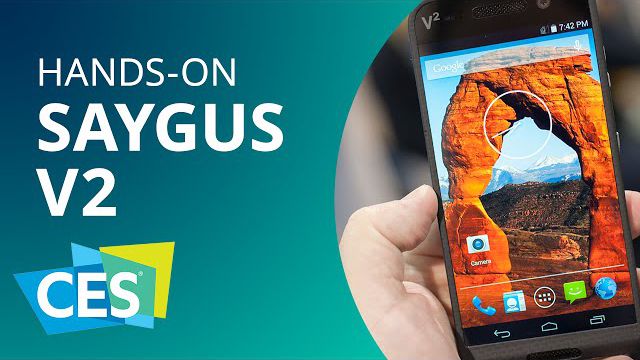 Saygus V2: o smartphone mais potente do mundo [Hands-on | CES 2015]