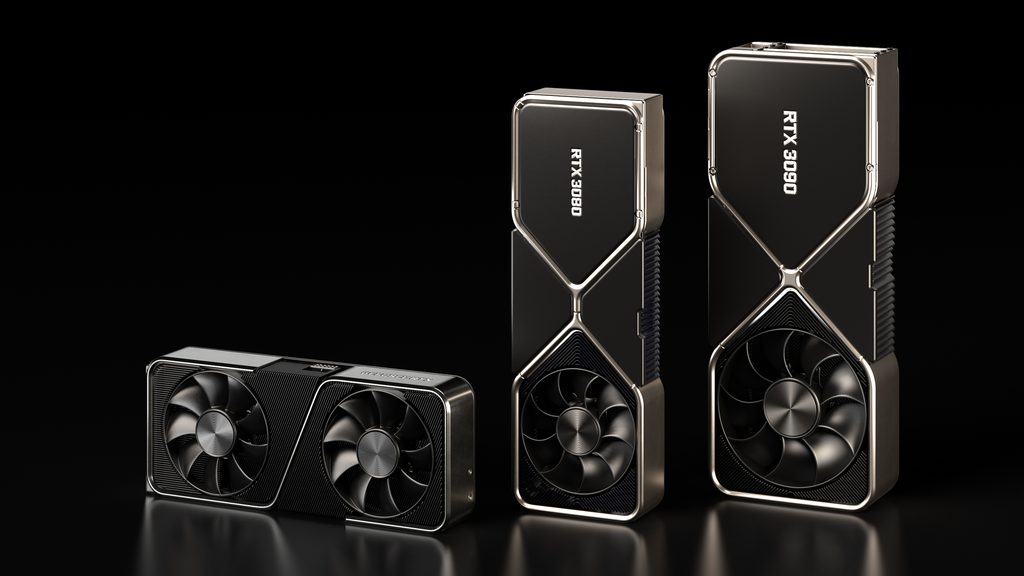 Nova linha de placas GeForce RTX 30/ Imagem: Nvidia