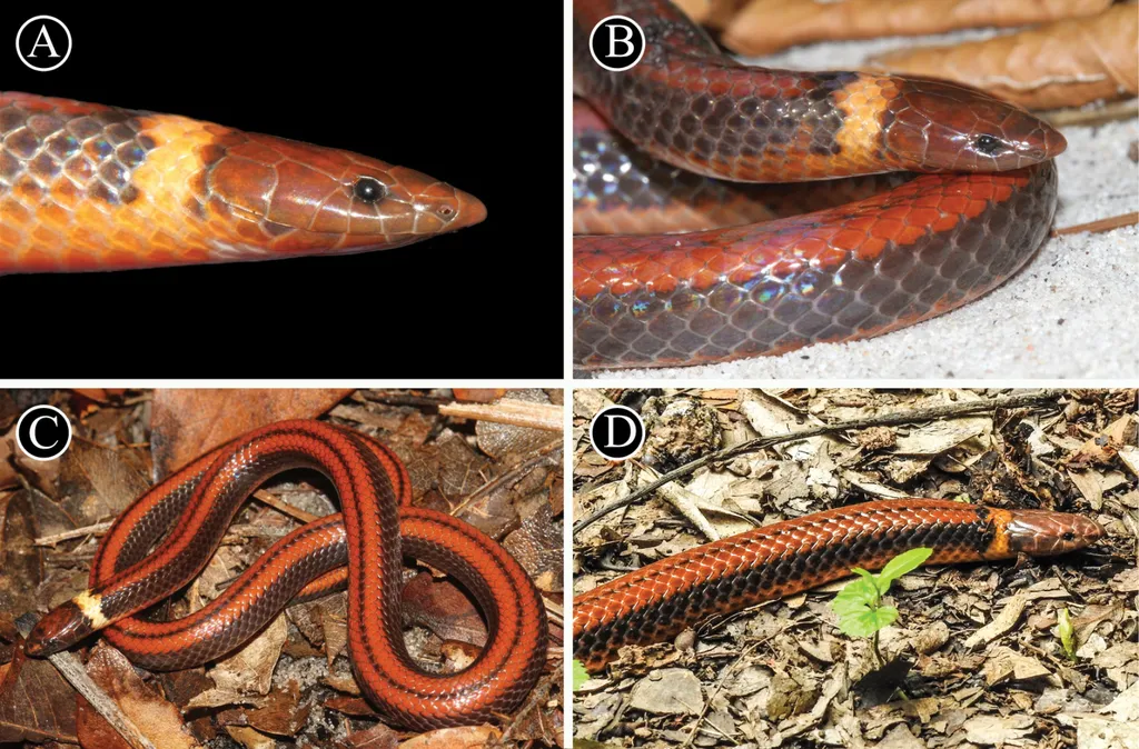 Características únicas da Phalotris shawnella, nova espécie de cobra do Paraguai (Imagem: Smith, Brouard, Caciciali/Zoosystematics and Evolution)