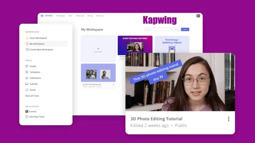 Kapwing: como colocar legenda em vídeo