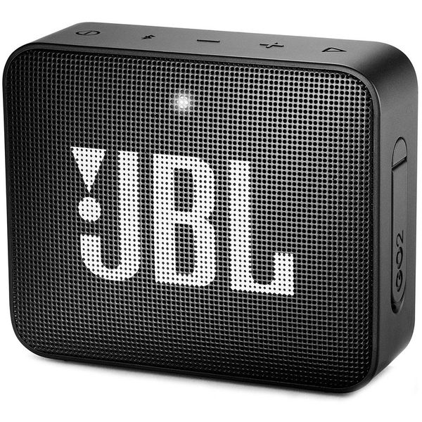 Caixa de Som JBL Go 2 Bluetooth à Prova D'água 3W Preta - JBLGO2BLK [À VISTA]