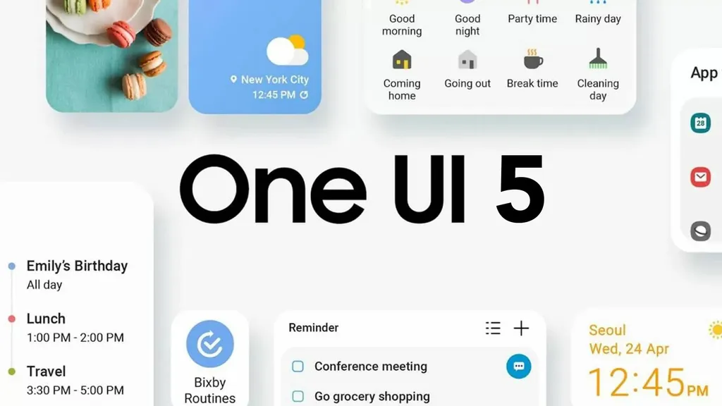 A One UI 5.1 deve introduzir complementos importantes para o sistema da Samsung (Imagem: Reprodução/Samsung)