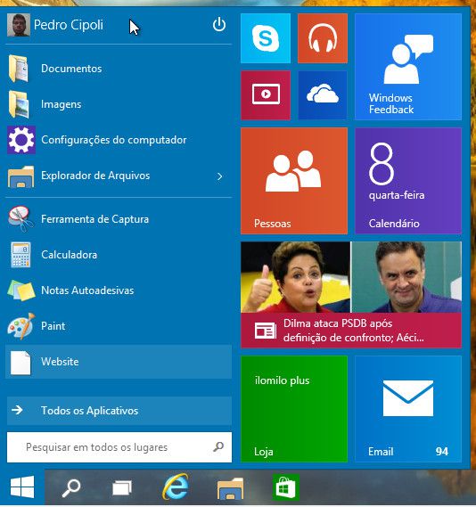 Windows 10 - Screenshots Windows 10 - Screenshots