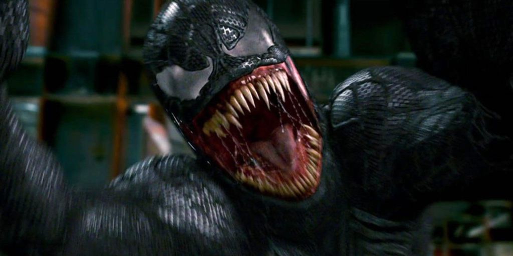 Ao que tudo indica, o simbionte de Homem-Aranha 3 está conectado com o de Venom (Imagem: Reprodução/Sony Pictures)