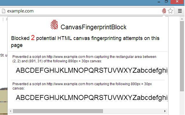 CanvasFingerprintBlock CanvasFingerprintBlock