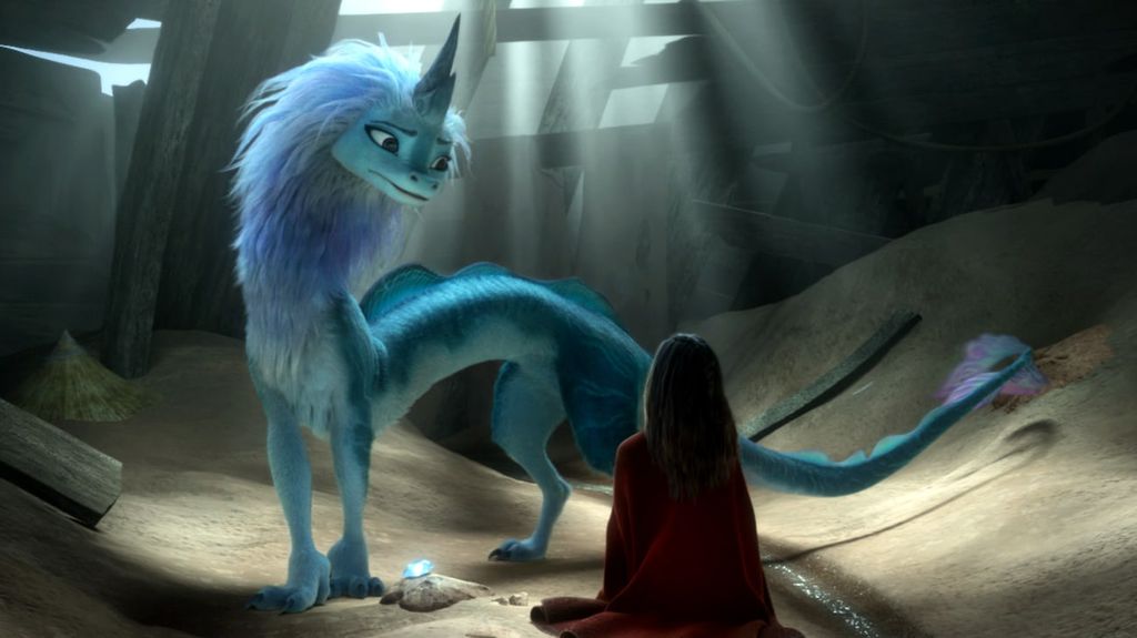 Sisu, o último dragão titular (Imagem: Divulgação / Disney Animation Studios)