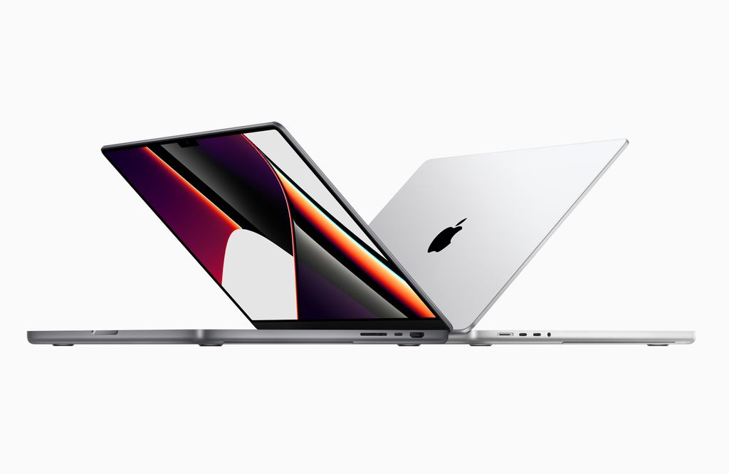 Novos MacBooks Pro com notch na tela casam perfeitamente com o novo sistema operacional macOS Monterey (Imagem: Divulgação/Apple)