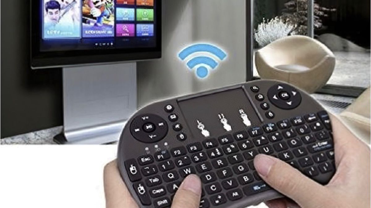 Comprar Mini Teclado Controle Sem Fio Para SmartTv Tv box Pc