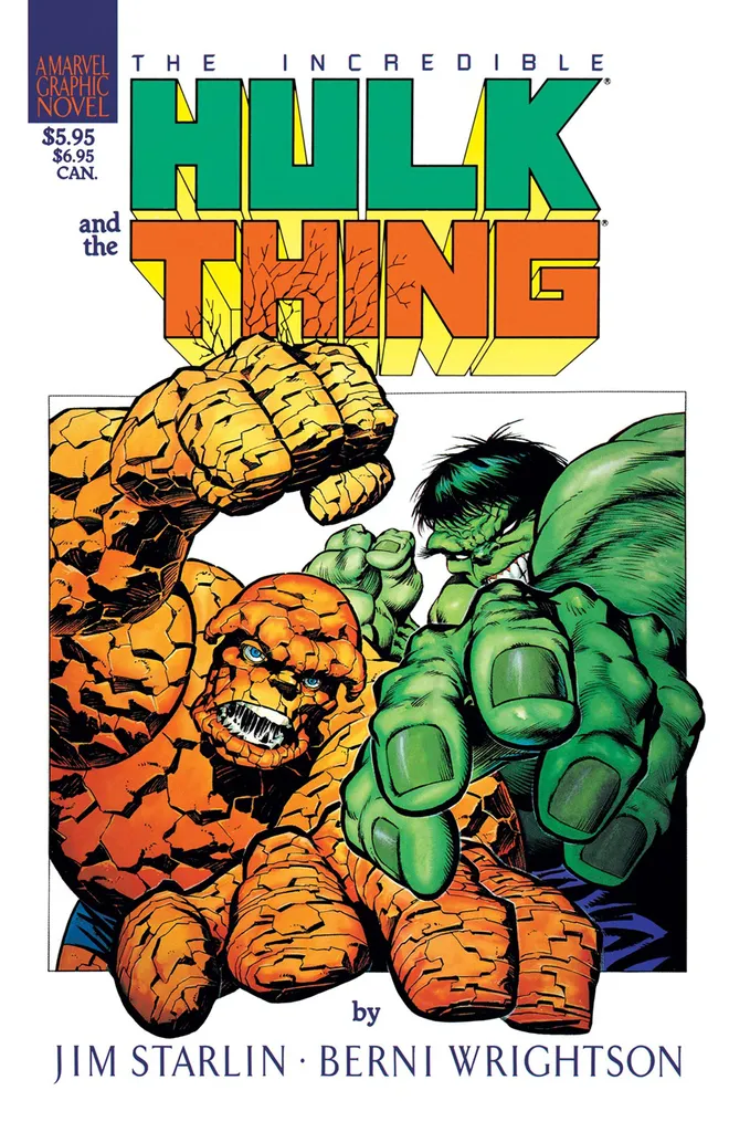 Rivalidades entre super-heróis nos quadrinhos: Coisa vs Hulk (Imagem: Reprodução/Marvel Comics)