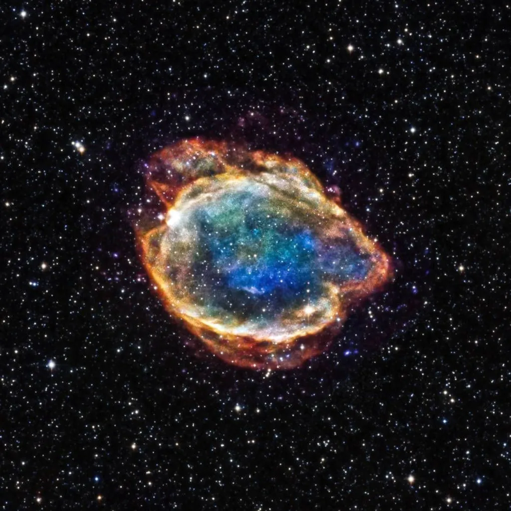 Supernovas do tipo Ia são as principais formadoras de ferro no universo (Imagem: Reprodução/U TEXAS/CXC/NASA)