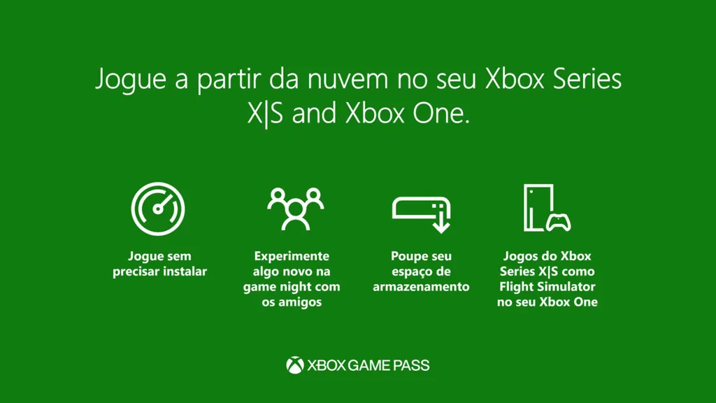 260 jogos do Xbox Cloud agora rodam na nuvem usando Xbox Series X