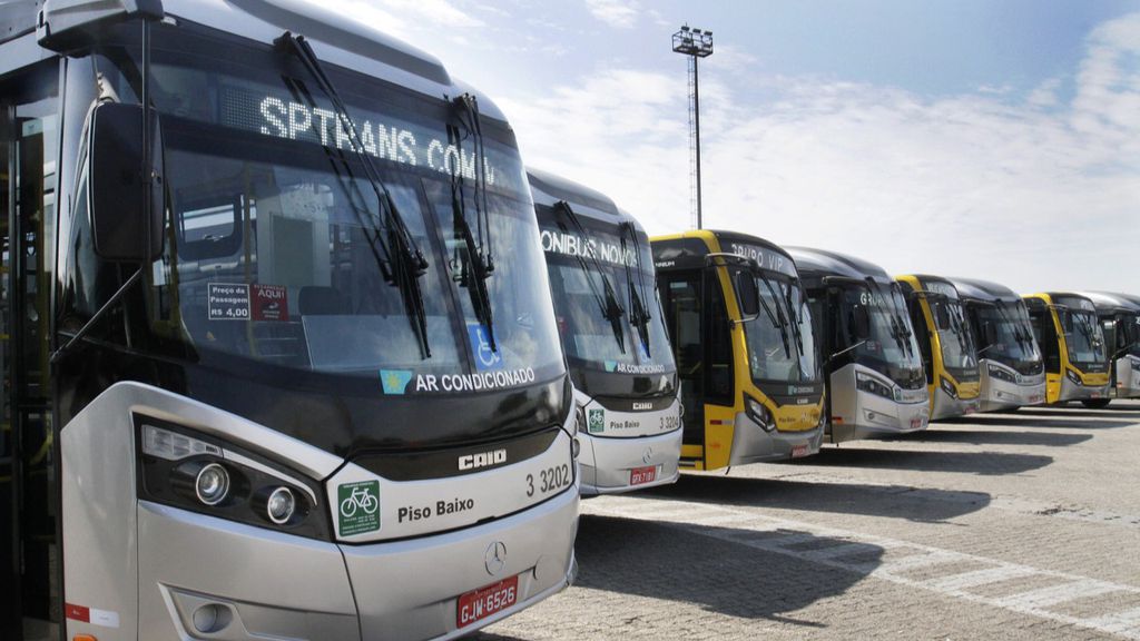 Imagem do ônibus de São Paulo