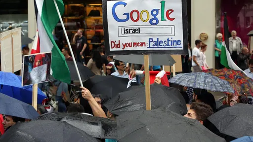 Internautas acusam Google de ter "excluído" a Palestina de seu mapa