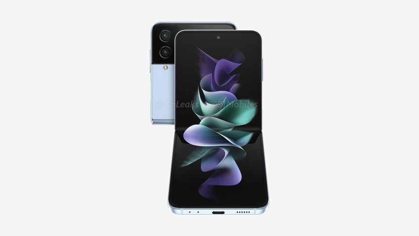 Samsung Galaxy Z Flip 4 Renderizações