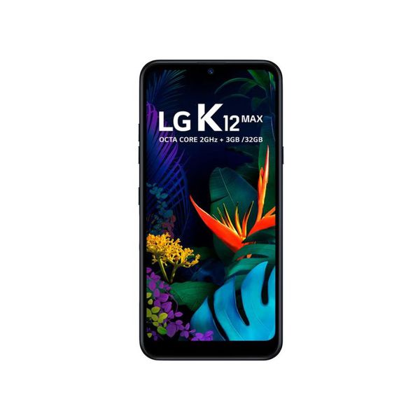Smartphone LG K12 Max, 32GB, 13MP, Tela 6.26, Azul [NO BOLETO]