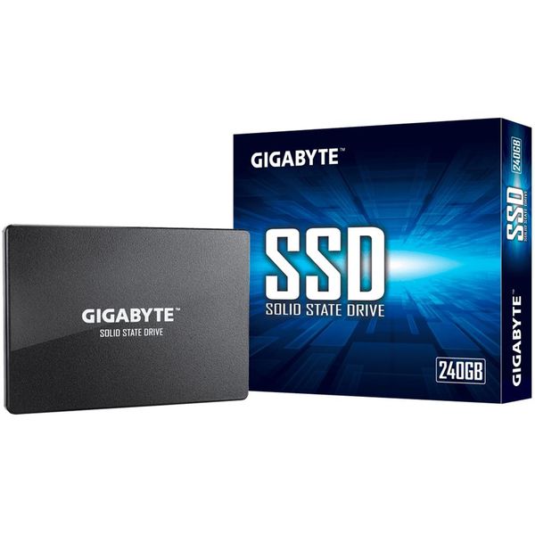 SSD Gigabyte 240GB, SATA, Leitura 500MB/s, Gravação 420MB/s - GP-GSTFS31240GNTD [NO BOLETO]