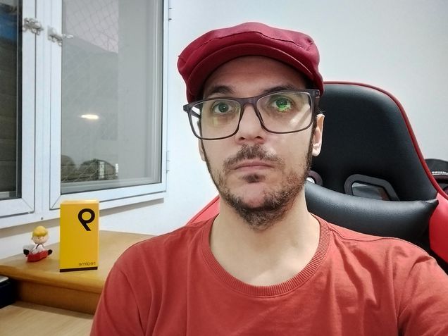 Realme 9: câmera frontal