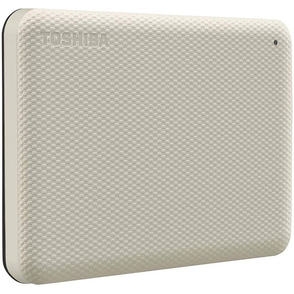 HD Externo Portátil Toshiba 2TB Canvio Advance USB 3.0 Branco - HDTCA20XW3AA