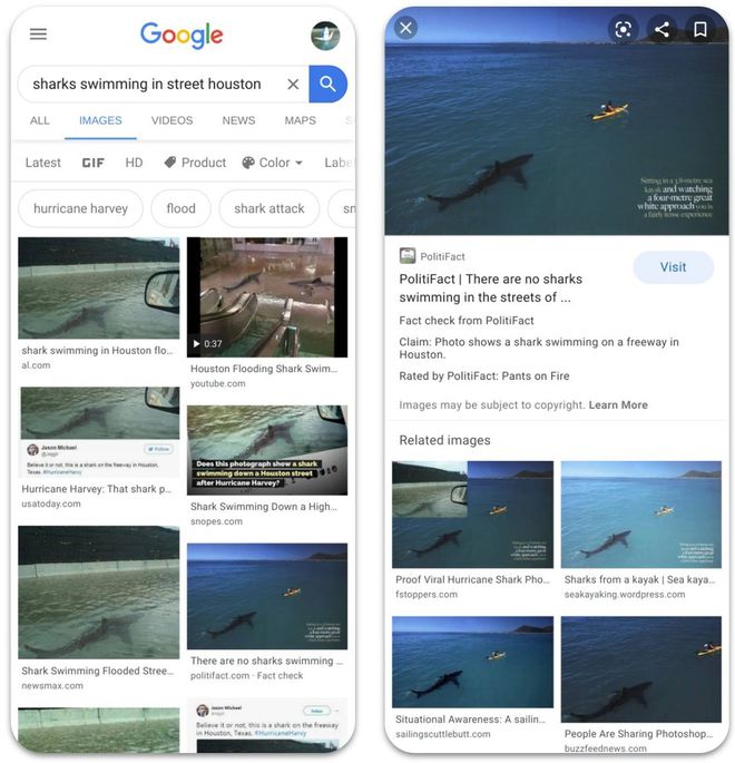 Google Imagens agora tem verificação de autenticidade no conteúdo da busca
