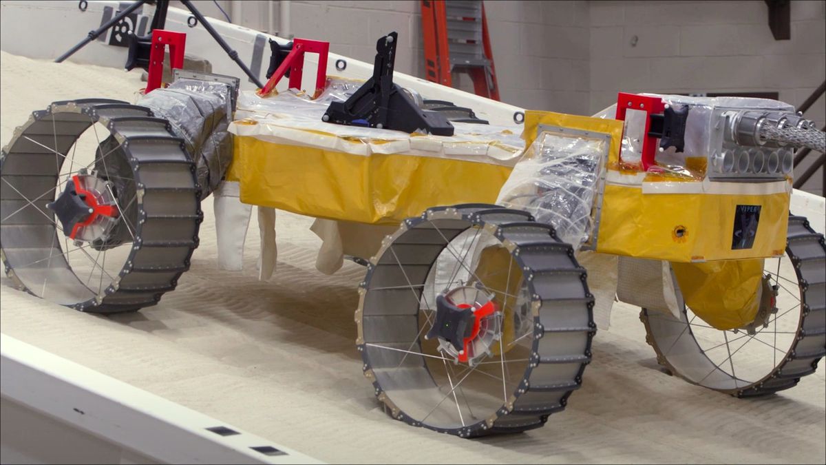 Jupiter Rover Prototype NASA testa prótótipo do rover VIPER em simulador lunar - Canaltech