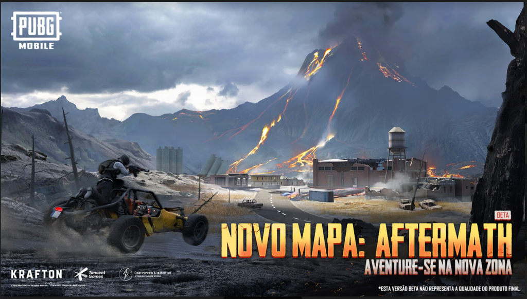 Novo mapa Aftermath é povoado de novidades de jogabilidade (Imagem: Divulgação/Tencent Games)
