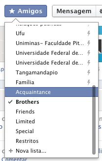Facebook - Segurança e Privacidade (Amigos) Facebook - Segurança e Privacidade (Amigos)