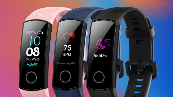 A nova smartband está disponível em três cores: rosa, azul e preta (Foto: Divulgação)