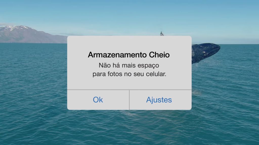 Armazenamento cheio Armazenamento cheio