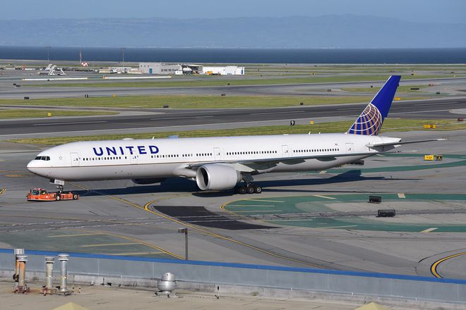 Boeing 777 da United/ Imagem: Divulgação/ Ian Abbott/ Flickr/ Photo Pin