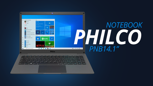 Conheça o Philco PNB14.1: um notebook leve, com bastante bateria e muito mais