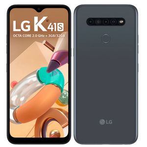 Smartphone LG K41S Titânio 32GB, RAM de 3GB, Tela de 6,55" V- Notch HD+ 20:9, Inteligência Artificial, Câmera Quádrupla e Processador Octa-Core 2.0 [À VISTA]