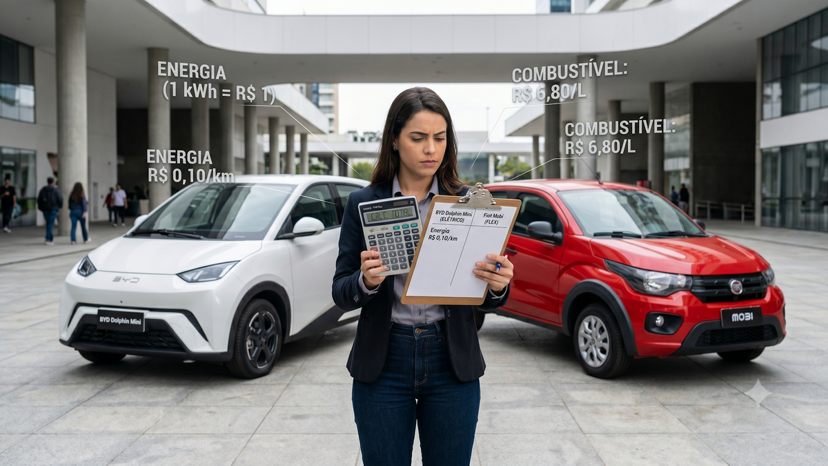 Carro elétrico gasta menos que o a combustão? Fizemos as contas