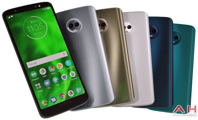 Possíveis cores do Moto G6 Plus (Foto: Reprodução/Android Headlines)