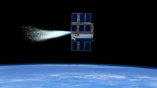 Satélites movidos a vapor conseguiram manobrar no espaço “conversando” entre si