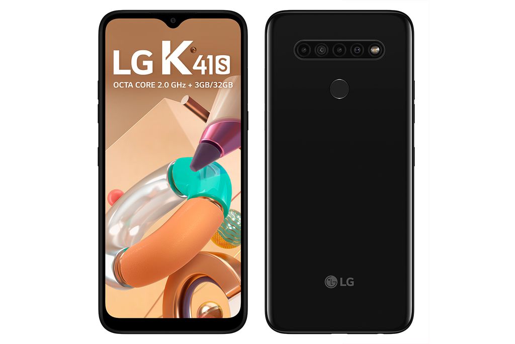 O LG K41s: quatro câmeras em um celular de entrada (Foto: Divulgação)