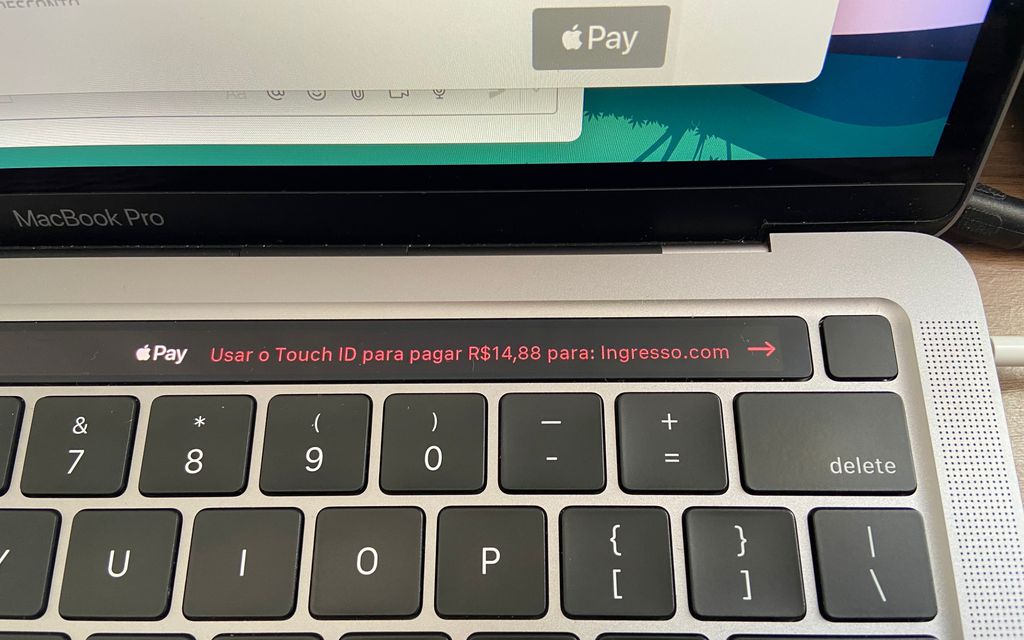 Pague pelo serviço Apple Pay com o Touch ID (Foto: Lucas Wetten)