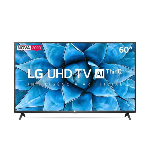 Smart TV 4K LED 60” LG 60UN7310PSA Wi-Fi Bluetooth - HDR Inteligência Artificial 3 HDMI 2 USB [À VISTA]