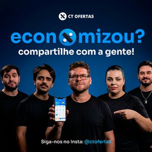 Comprou algo pelo CT Ofertas? Compartilhe uma foto com a gente 📸