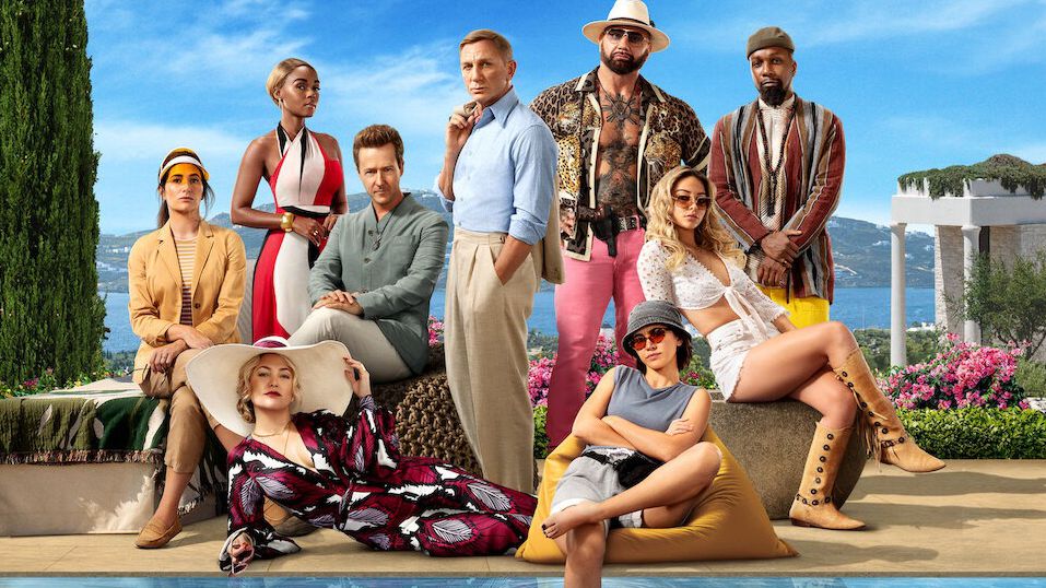 Glass Onion Um Mistério Knives Out Quem é quem em Entre Facas e