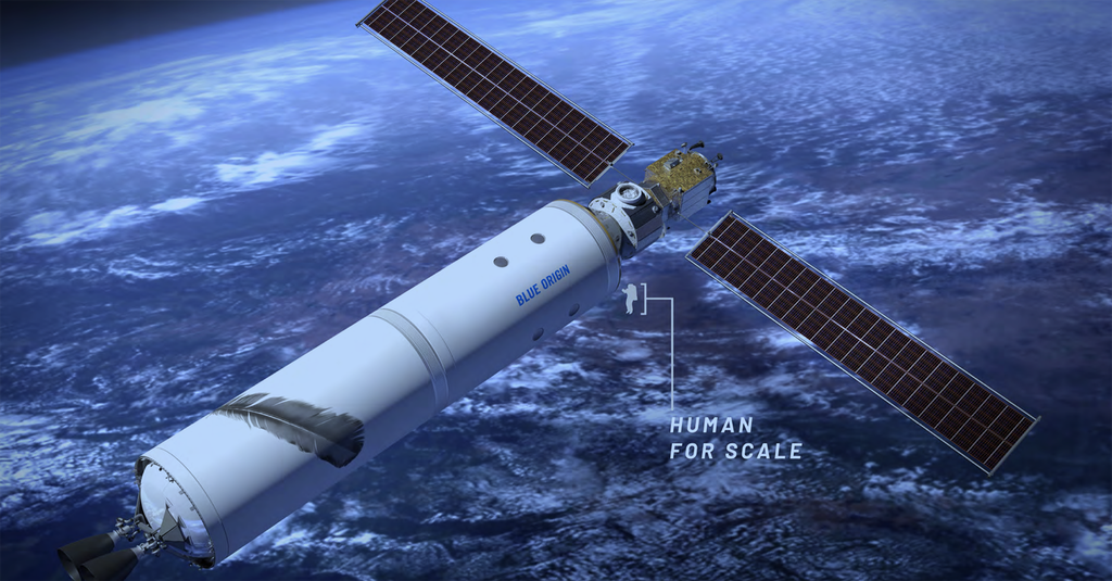 Conceito de estação espacial da Blue Origin