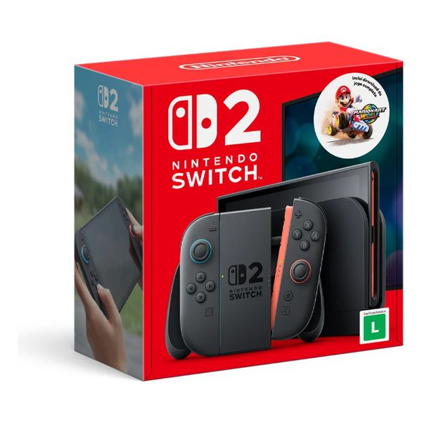 PARCELADO | Bundle Nintendo Switch 2 + Mario Kart World | PRÉ VENDA