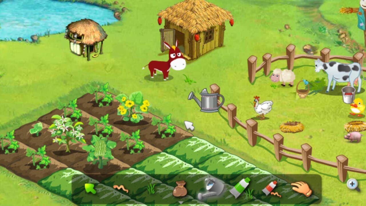 COLHEITA FELIZ: MELHOR JOGO DE FAZENDA - PLANTANDO BERINJELA! 